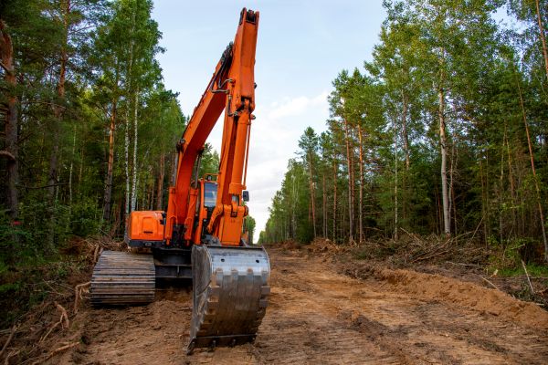 Cost of Backhoe Land Clearing in Alpharetta